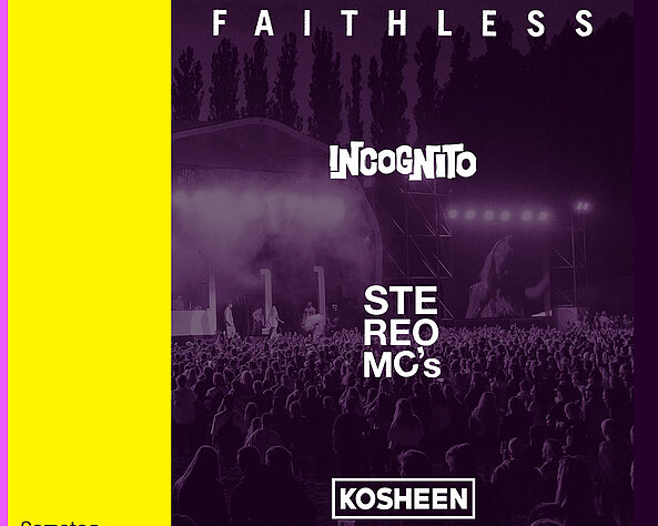 Programm des IFA Sommergarten 2024 nimmt Gestalt an: Die britischen Musiklegenden Faithless, Incognito, Stereo MC’s und Kosheen am  7. September live unter dem Berliner Funkturm.