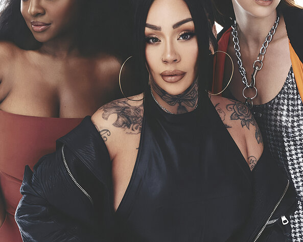 Sugababes im April im Rahmen ihrer größten UK- und Europa-Tour für zwei Shows in Deutschland