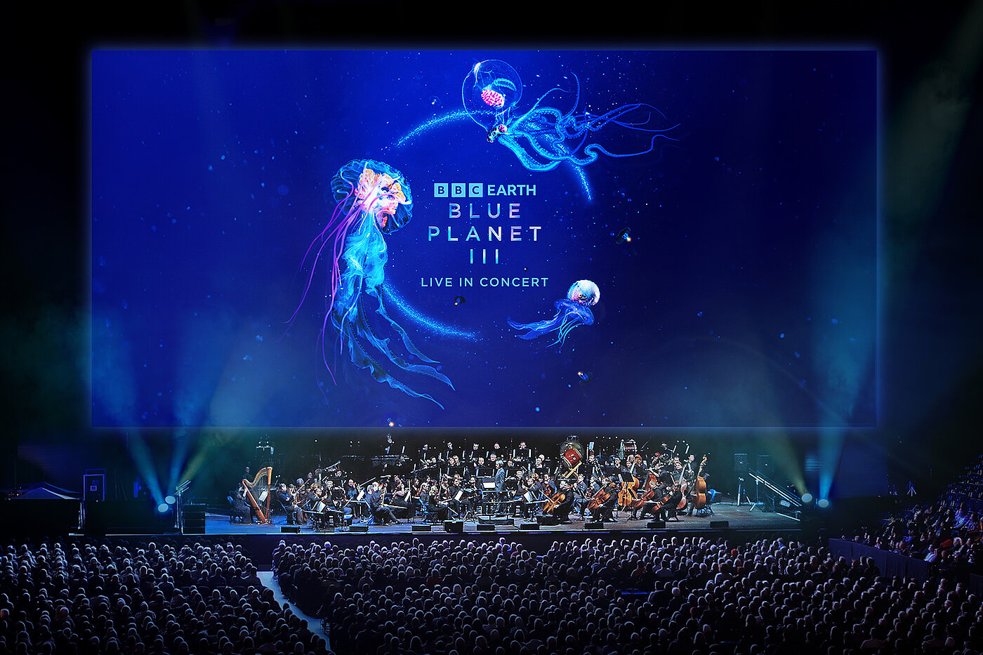 Unser Blauer Planet III – Live in Concert Die brandneue BBC Studios-Serie ab Mai 2027 auf großer Live-Tour durch Deutschland