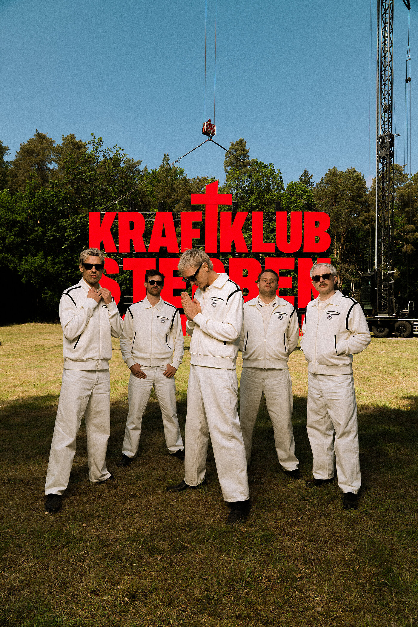 Kraftklub am 29. August 2026 live auf der Trabrennbahn Hamburg-Bahrenfeld